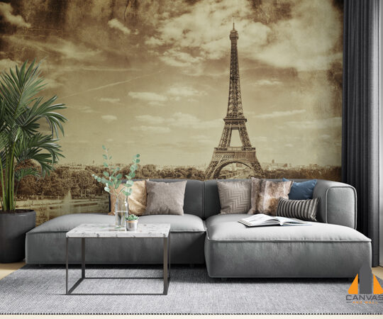 Paris tower Vintage Sepia