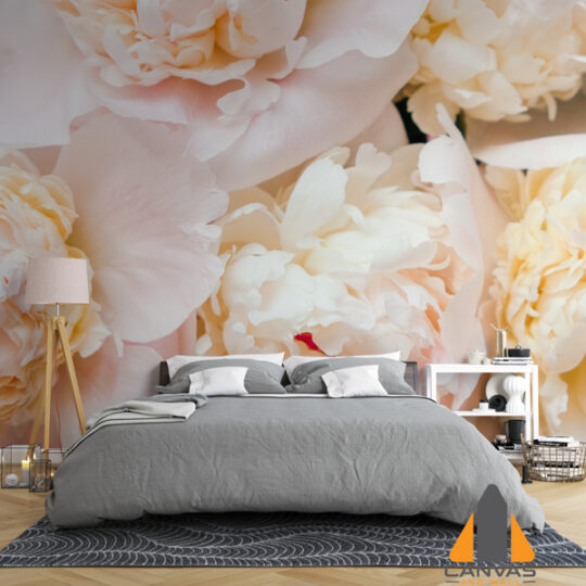 Peach Roses Wallpaper