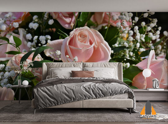 Pink Roses Arrangement