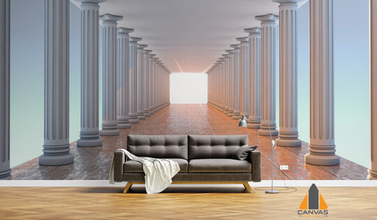 Render of a Corridor