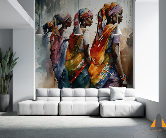 Tribal Women Painting