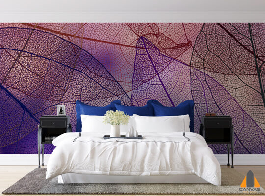 Vibrant Purple-Autumn Leaves