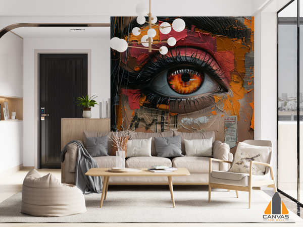 bold-mixed-media-artwork-combining-acrylics-newspaper-collage-textured-spray-paint-capturing-street-art-vibe