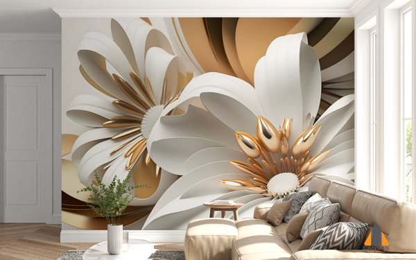 close-up-paper-flower-with-gold-accents