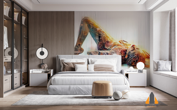 cyber-harmony-beautiful-mixed-media-act-sitting-woman-covered-digits