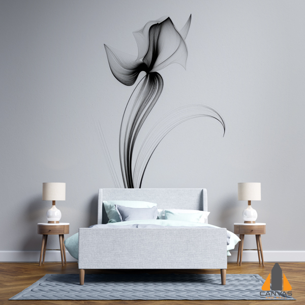 elegant-black-white-flower-abstract-background