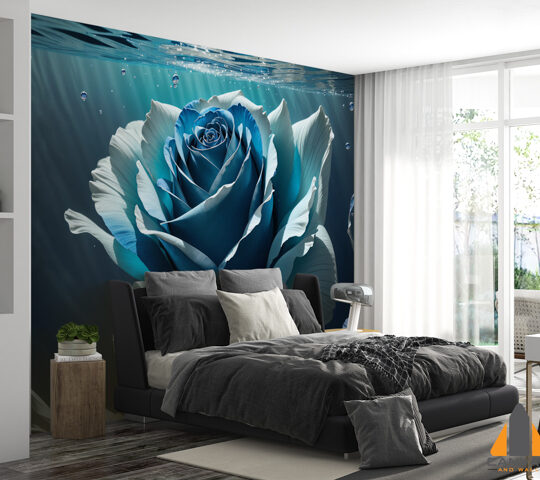 illustration-blue-rose-underwater