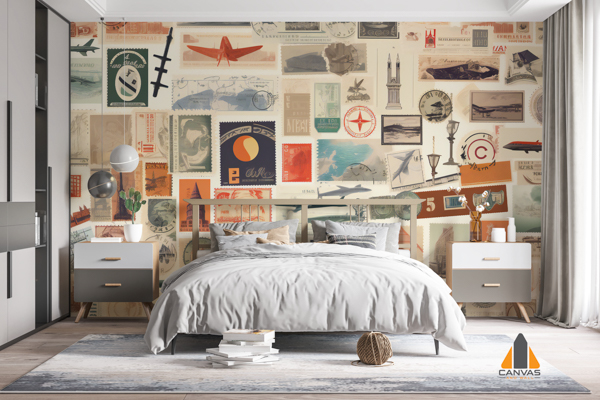 large-collection-postage-stamps-design-element-business-travel