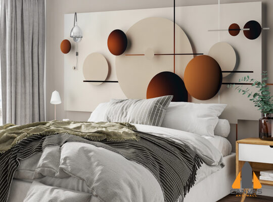 white-piece-art-with-brown-white-background