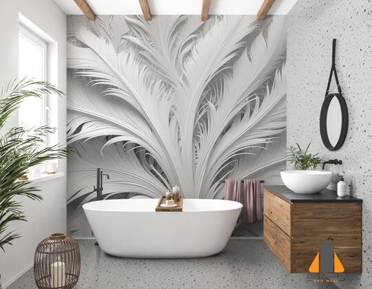 white peacock feathers